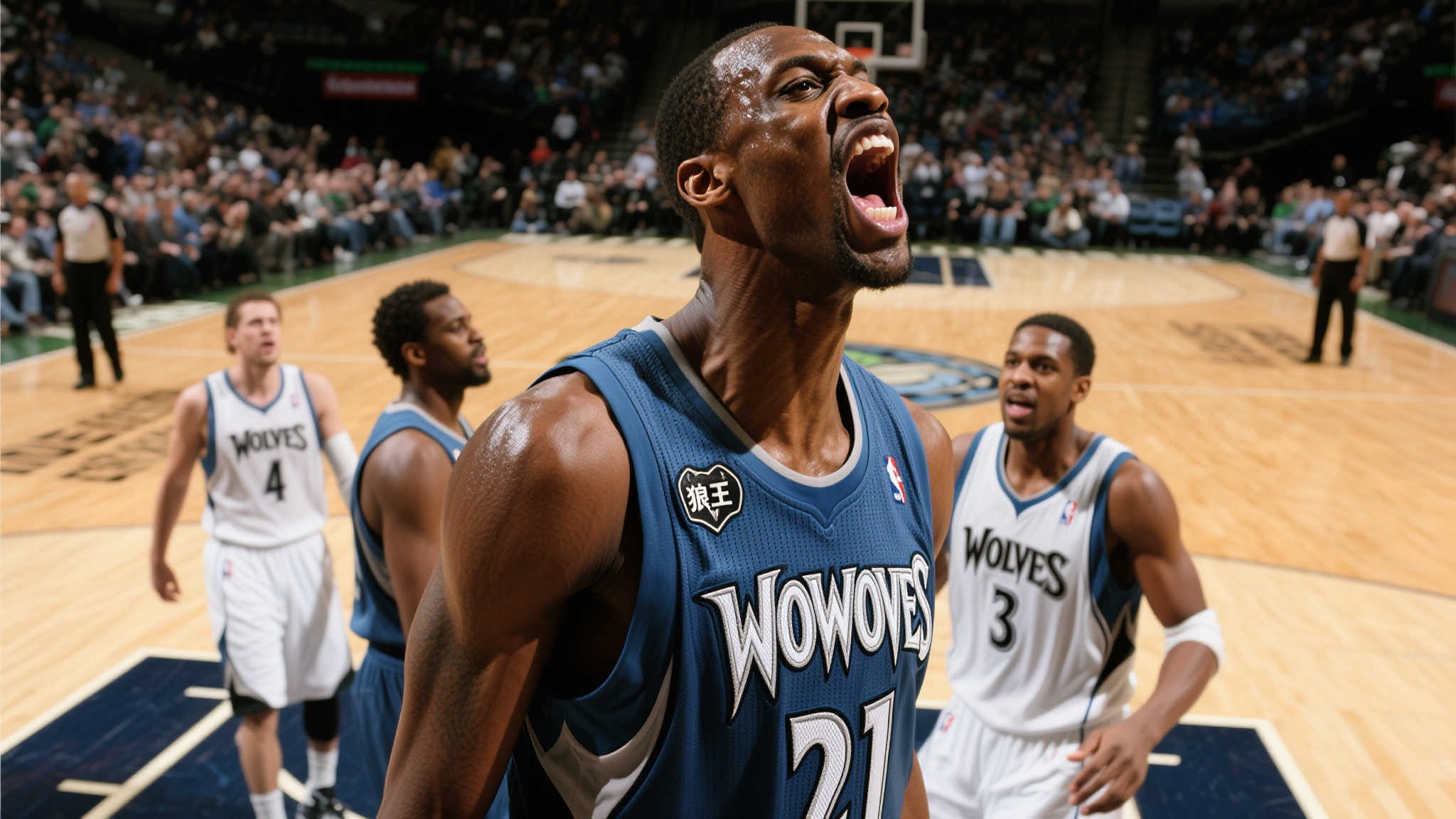 狼王”加内特迎来49岁生日，祝福满满！